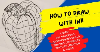 Basic Ink Drawing How to Draw With Ink, Basic Ink Drawing Skills & Techniques | Small ...