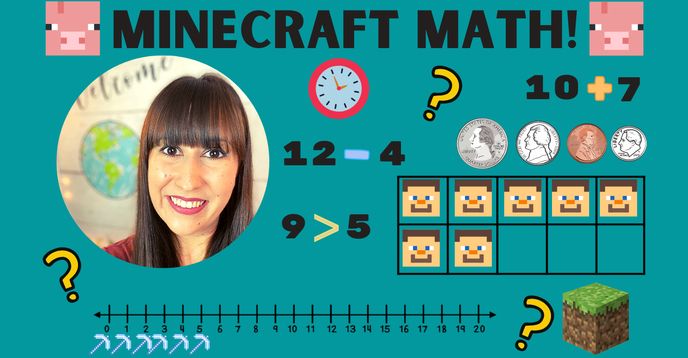 Minecraft Math Class Minecraft Math! 1st & 2nd Grade (Ongoing) | Small Online Class for Ages ...