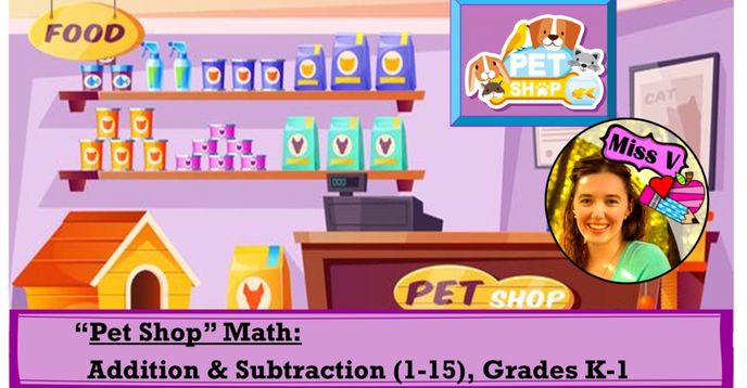 Pet Store Menu Math