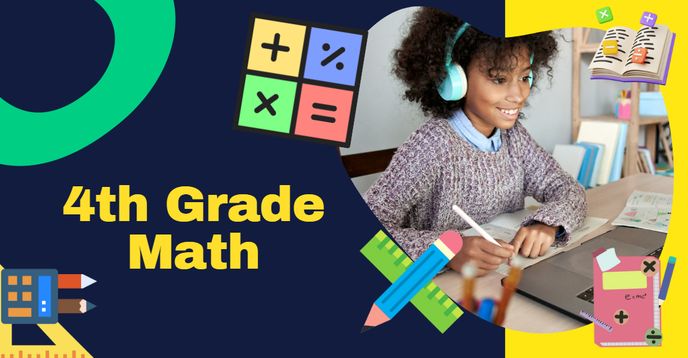 4 Classes Math 4th Grade Math Full Curriculum | Multiplication, Division, Fractions ...