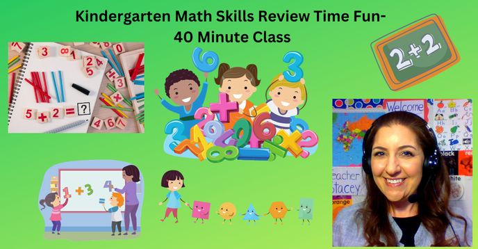 Kindergarten Math Review Skills Boot Camp-Get Ready for 1st Grade- 40 ...