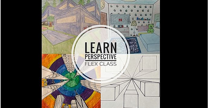 Art Course: Let's Learn Perspective Drawing! (High School) | Small ...