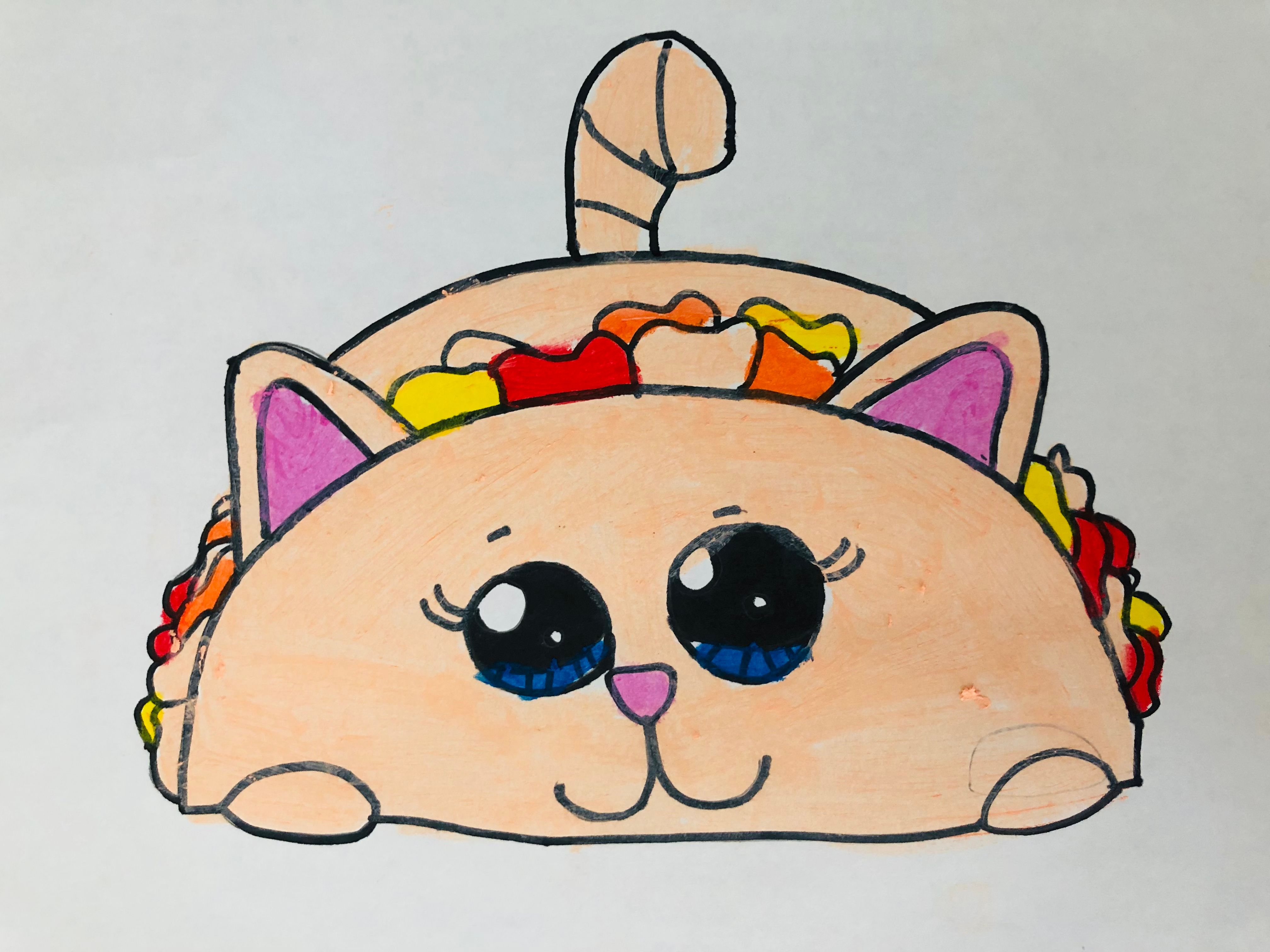 Draw a Taco Cat by Draw So Cute | Small Online Class for Ages 6-9 ...