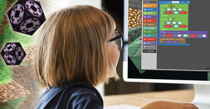 friday – minecraft with python programming – code... Minecraft Coding 4 Kids - Winter Camp | Small Online Class for Ages 7 ...