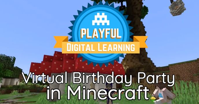 Minecraft Virtual Party Virtual Birthday Party in Minecraft in the Private Server (Java Edition ...