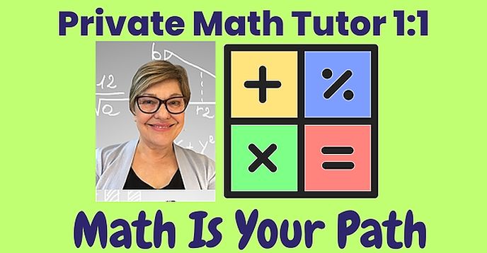 anna - mathematics tutor - 16$ h Images High Quality... Private Math Tutor 1:1 -- Certified Math Teacher - 30 Minute Session ...
