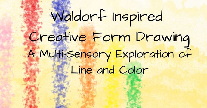 Waldorf Inspired Creative Form Drawing- An Exploration of Line and ...