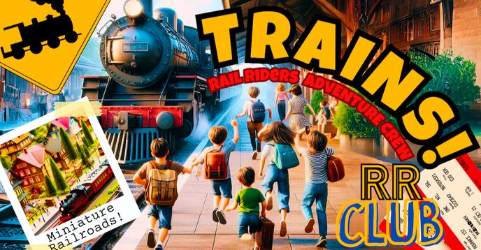 Rail Riders Adventure Crew! Trains & Model Railroading Club, Autism ...
