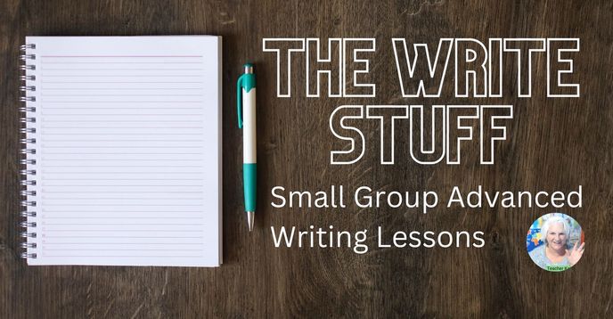 The Write Stuff - Advanced Small Group Writing Lessons | Small Online ...