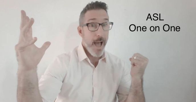 This One Asl Beginner ASL - One on One | Small Online Class for Ages 3-8 | Outschool
