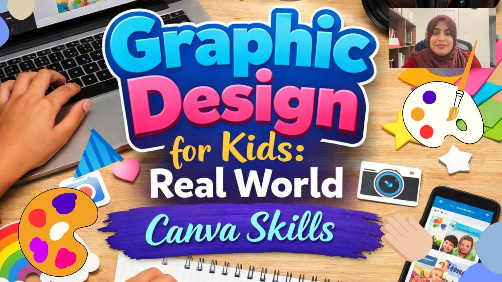 Graphic Design Basics for Kids: Canva Design Projects | Small Online ...